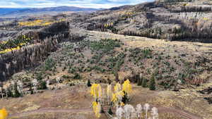 View of mountain background