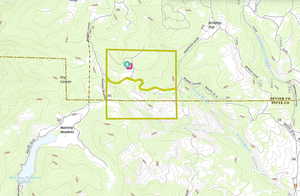 Map / location featuring property boundaries highlighted
