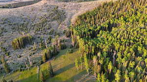 Aerial overview of property's location