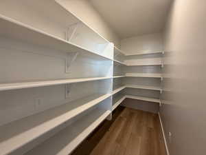 View of storage area