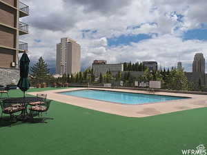 View of community pool