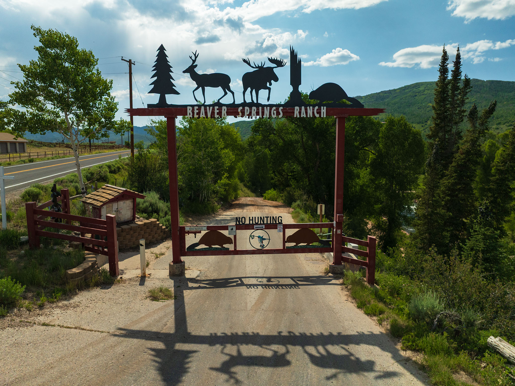 Gate entrance