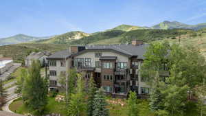 View of mountain background