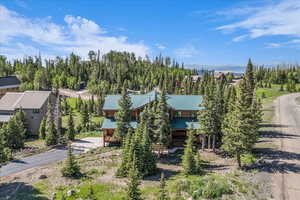 Aerial view of property and surrounding area