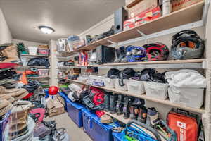 View of storage room