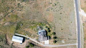 Aerial overview of property's location