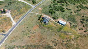 Aerial overview of property's location