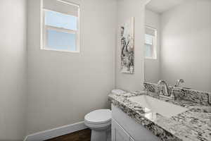 1/2 Bathroom on Main Level