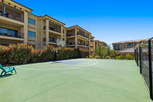 View of sport court with community basketball court