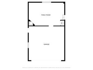 Garage and Family Room