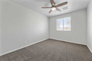 New Carpet & New Ceiling Fan