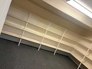 View of storage room