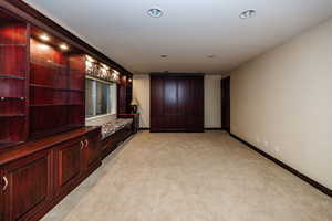 Bedroom with murphy bed