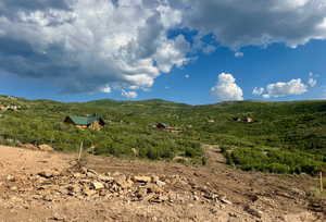 View of mountain background