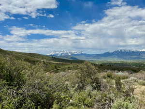 View of mountain backdrop