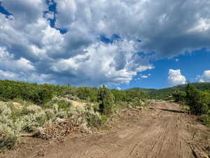 View of mountain background