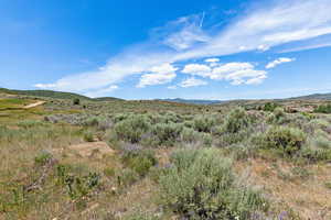 View of mountain backdrop