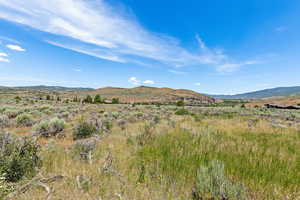 View of mountain background