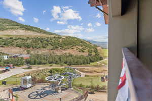 View of mountain backdrop