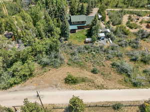 Aerial view of property and surrounding area