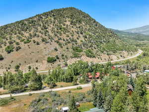 View of mountain background