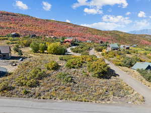 View of mountain background