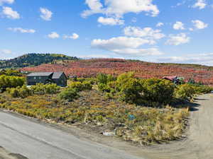 View of mountain backdrop