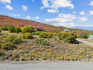 View of mountain backdrop