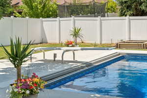 View of pool