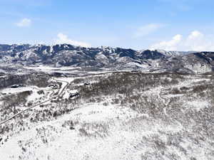 View of mountain backdrop