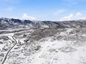 View of mountain background