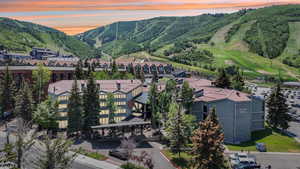 Bird's eye view of mountains