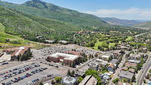 Aerial view of mountains