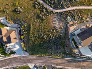 Aerial view of property's location