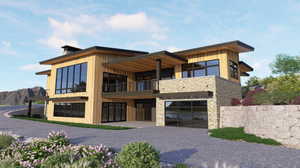 Renderings of available engineered plans.