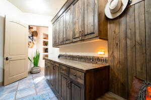 View of laundry room