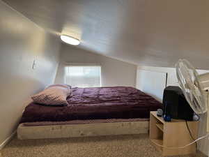 Loft area for additional sleeping