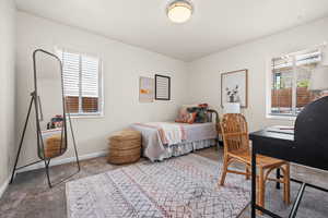 Second bedroom on main level.