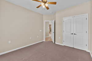 Bedroom 2 with walk-in closet