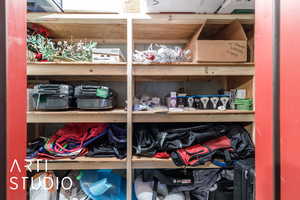 View of storage room