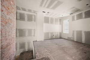 View of spare room