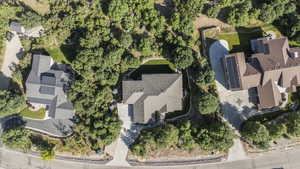 Aerial view of property and surrounding area