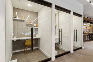 Bathroom featuring baseboards