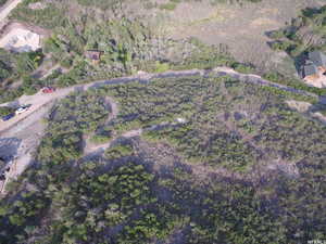 Aerial view of property and surrounding area