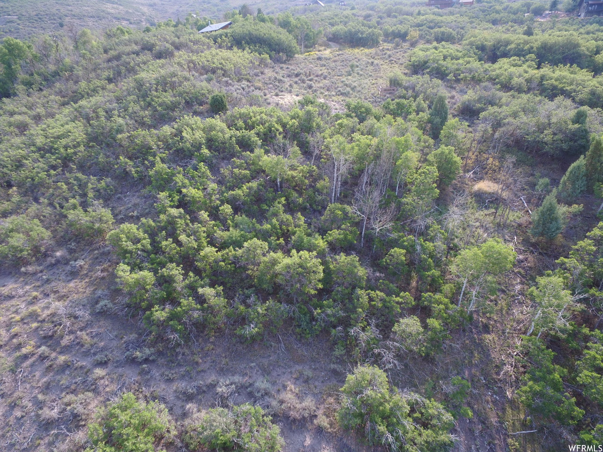 Aerial view of property's location