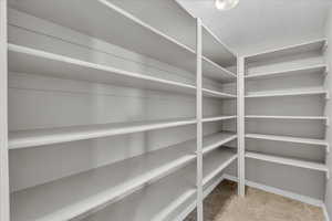View of storage area