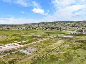 Aerial overview of property's location