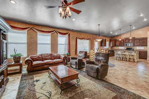 Custom tile throughout except for Bedrooms