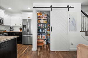 View of storage area