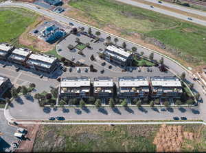 Aerial view of property's location